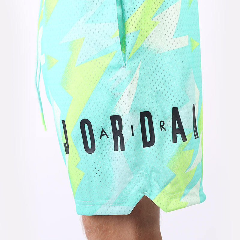 Мужские шорты Jordan Jumpman Air Printed Mesh Shorts (CZ4757-675)  - цена, описание, фото 4
